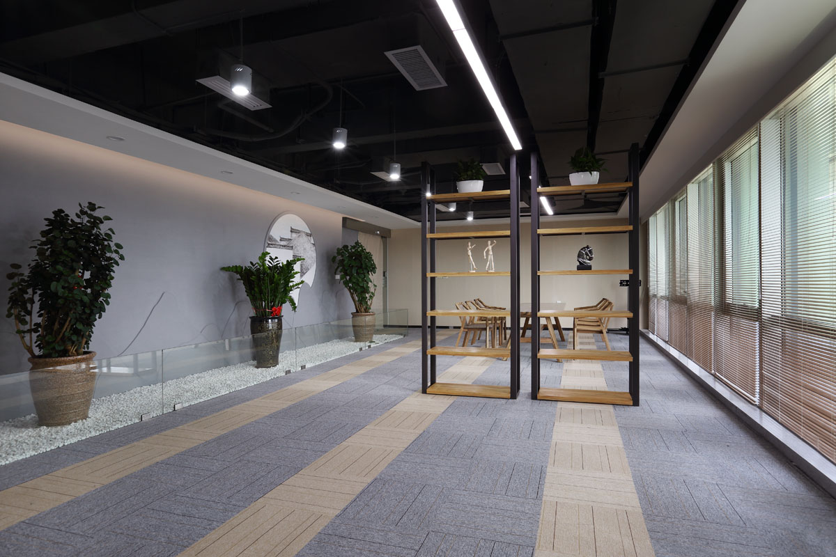 艾艾贴生物科技公司新中式办公室设计-21