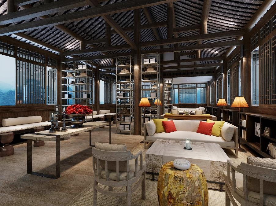 甘坑凤凰客家酒店丨中国深圳丨文格空间设计事务所-17