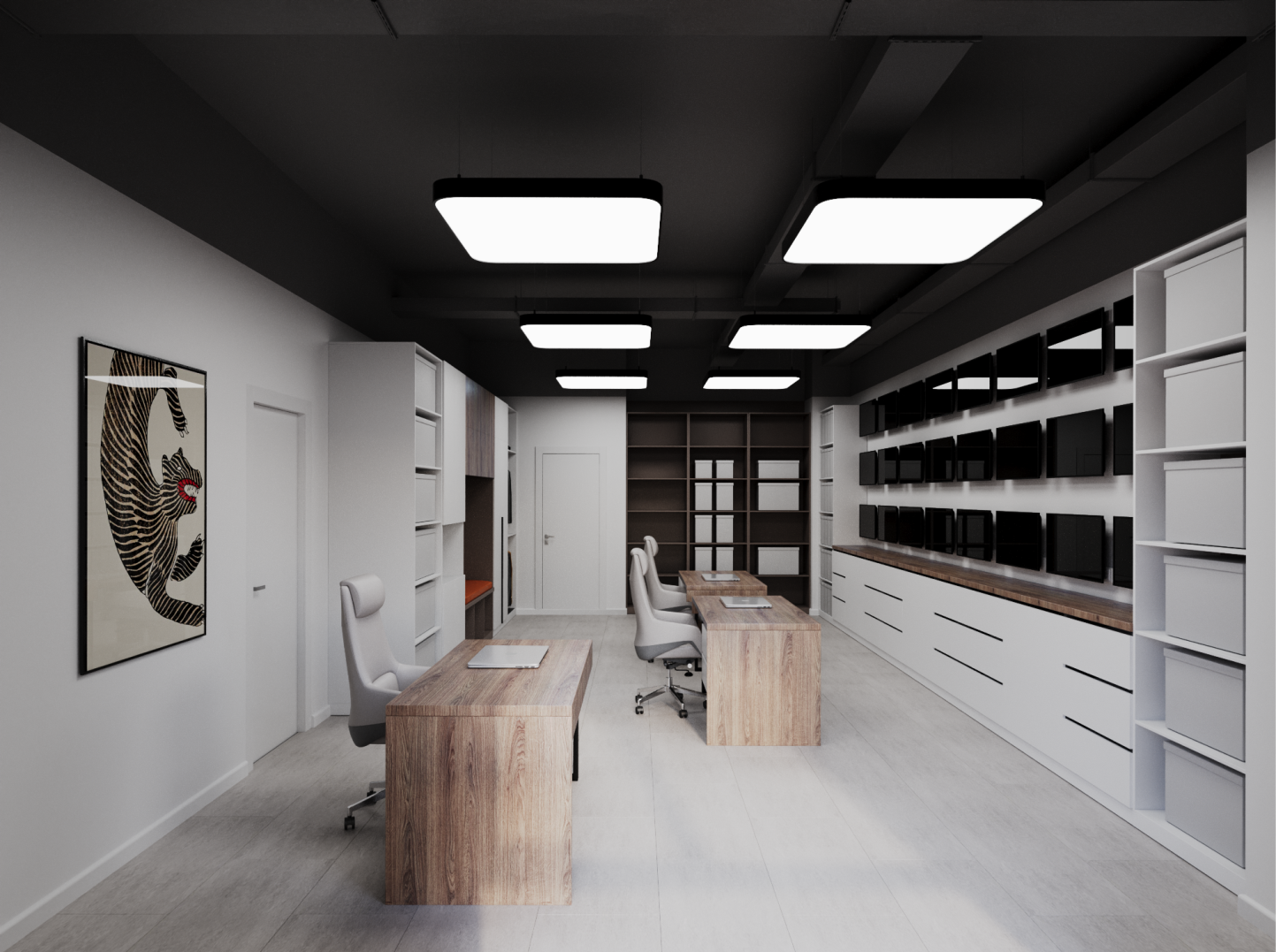 Дизайн интерьера офиса охраны-1