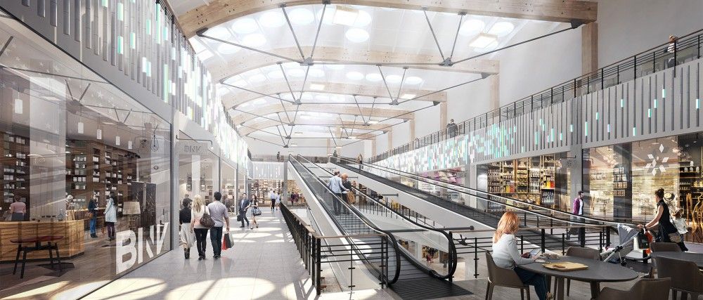 巴黎 BERCY 2 购物中心,银色曲线建筑的风尚之作-20