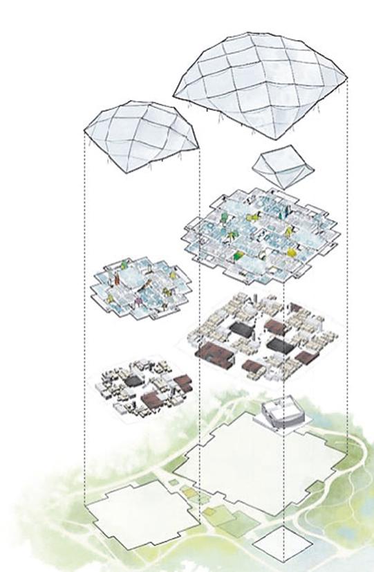 谷歌加州山景新园区，绿色环保的设计理念-18