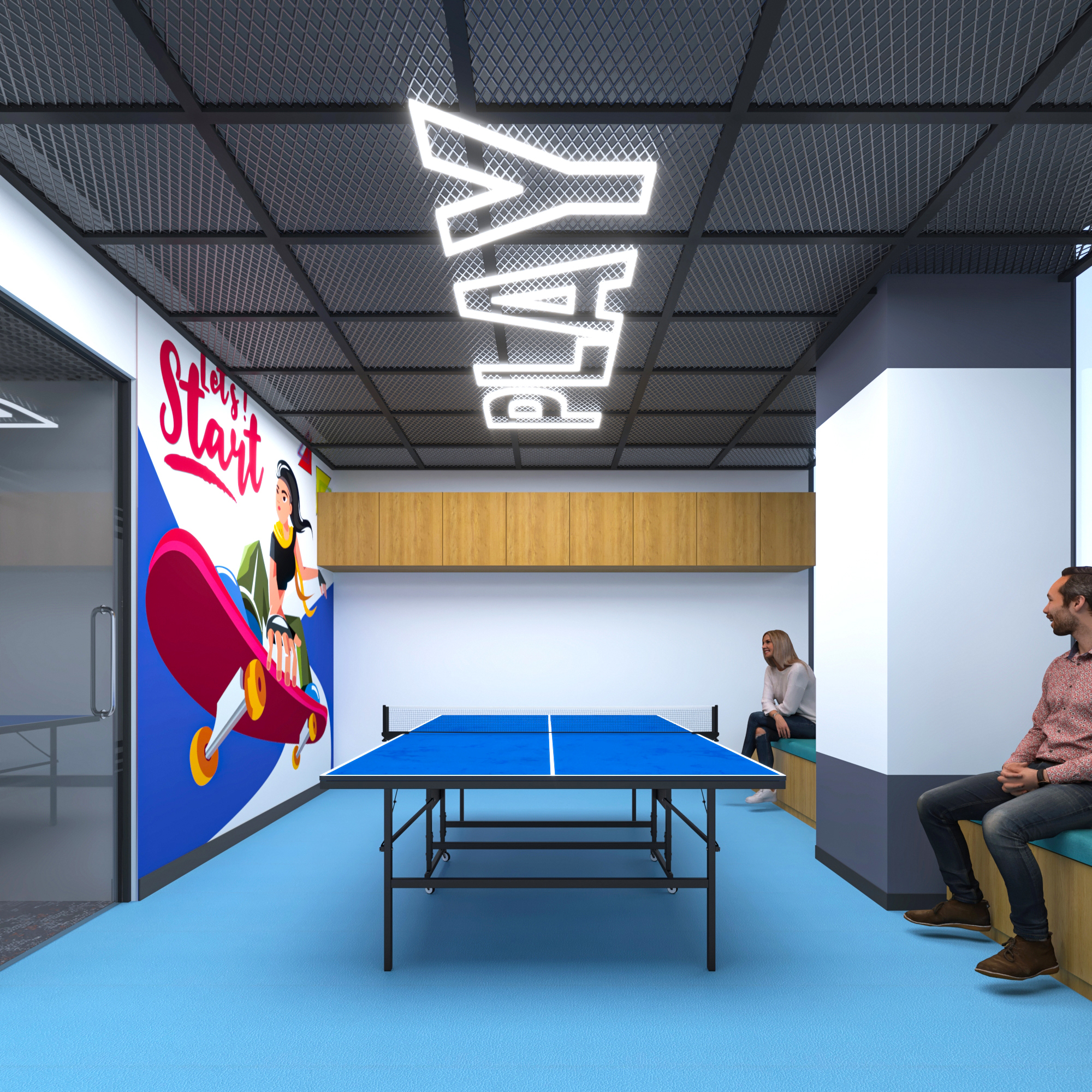 House of Shipping现代办公室室内设计与可视化-22