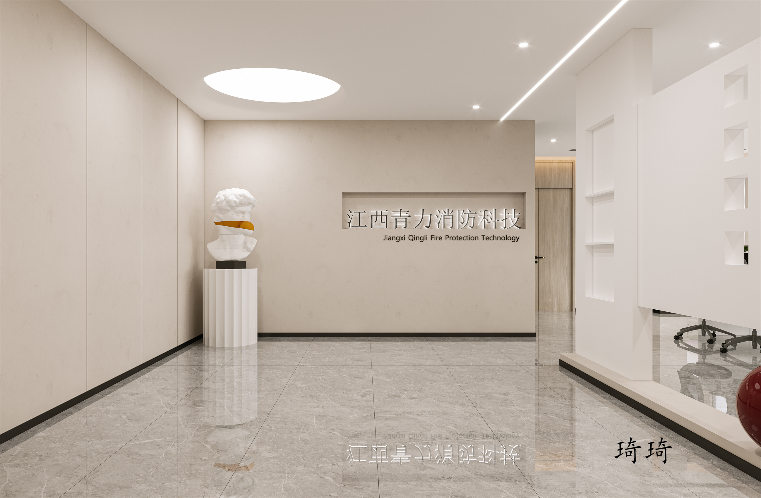 办公室|陪太阳上班，陪月亮加班-6