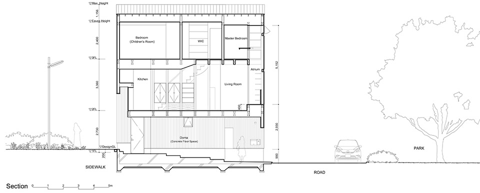 板橋住宅丨日本东京丨TERRAIN architects,Zu architects-67