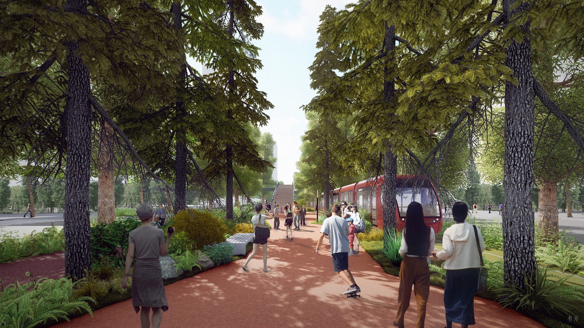 杭州大城北中央景观大道-22