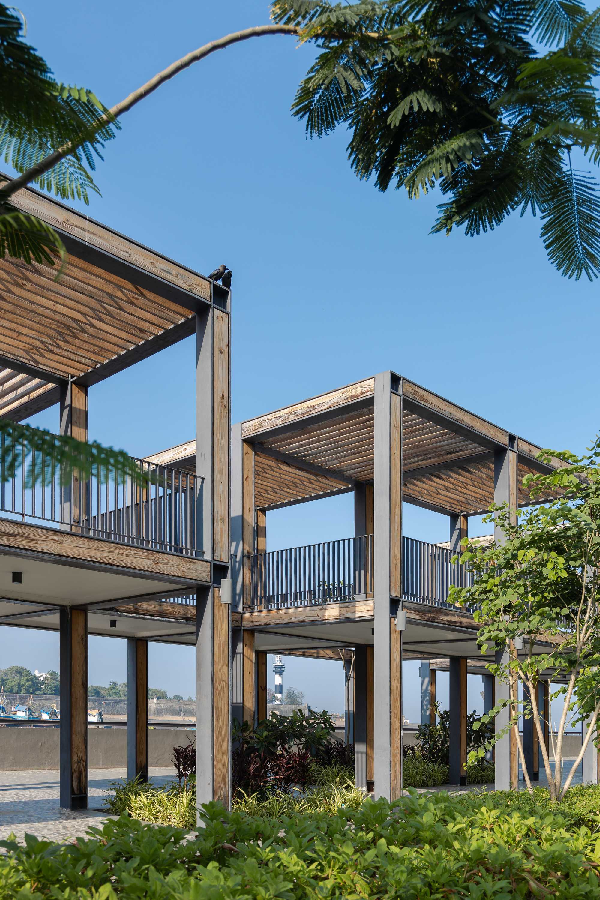 Jetty Garden  融合自然与现代的滨水公共空间丨印度达曼-16