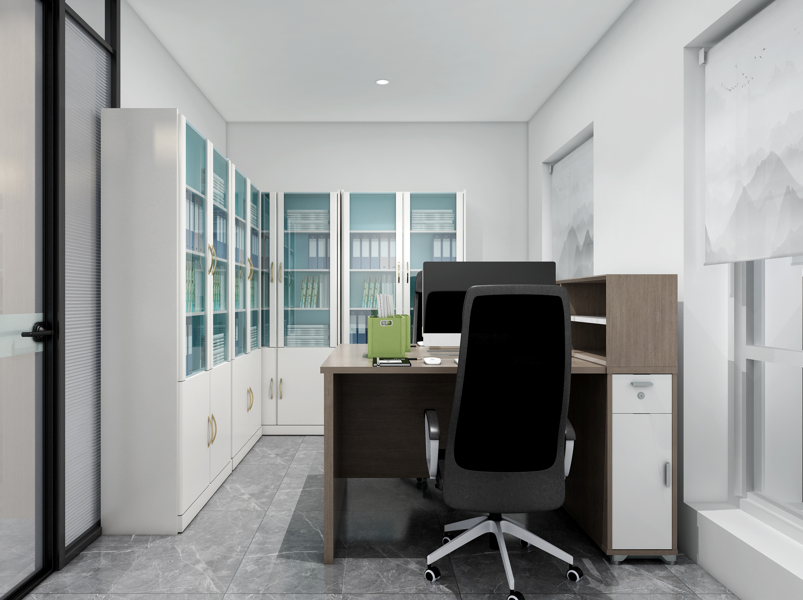 昆德医疗办公室丨河南天恒建筑装饰工程有限公司-13