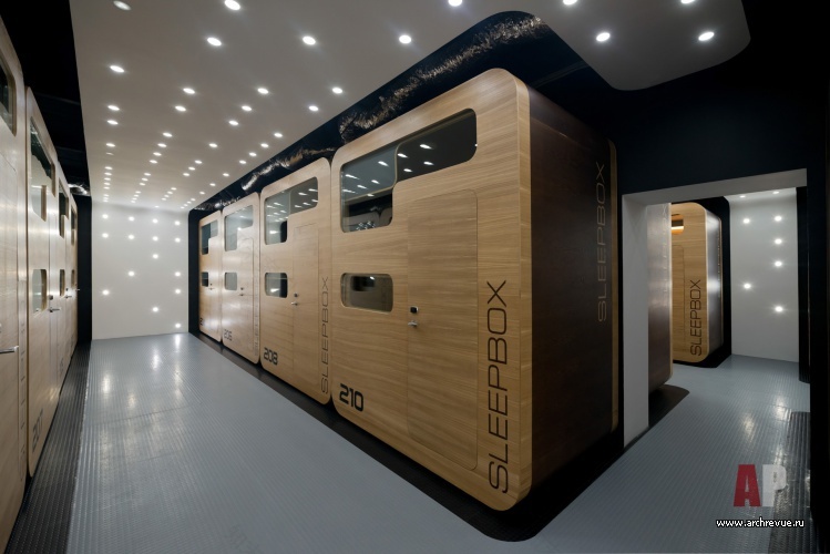 Sleepbo· Hotel Tverskaya 胶囊酒店丨俄罗斯莫斯科丨Крымов Михаил,Горяинов Алексей等-21