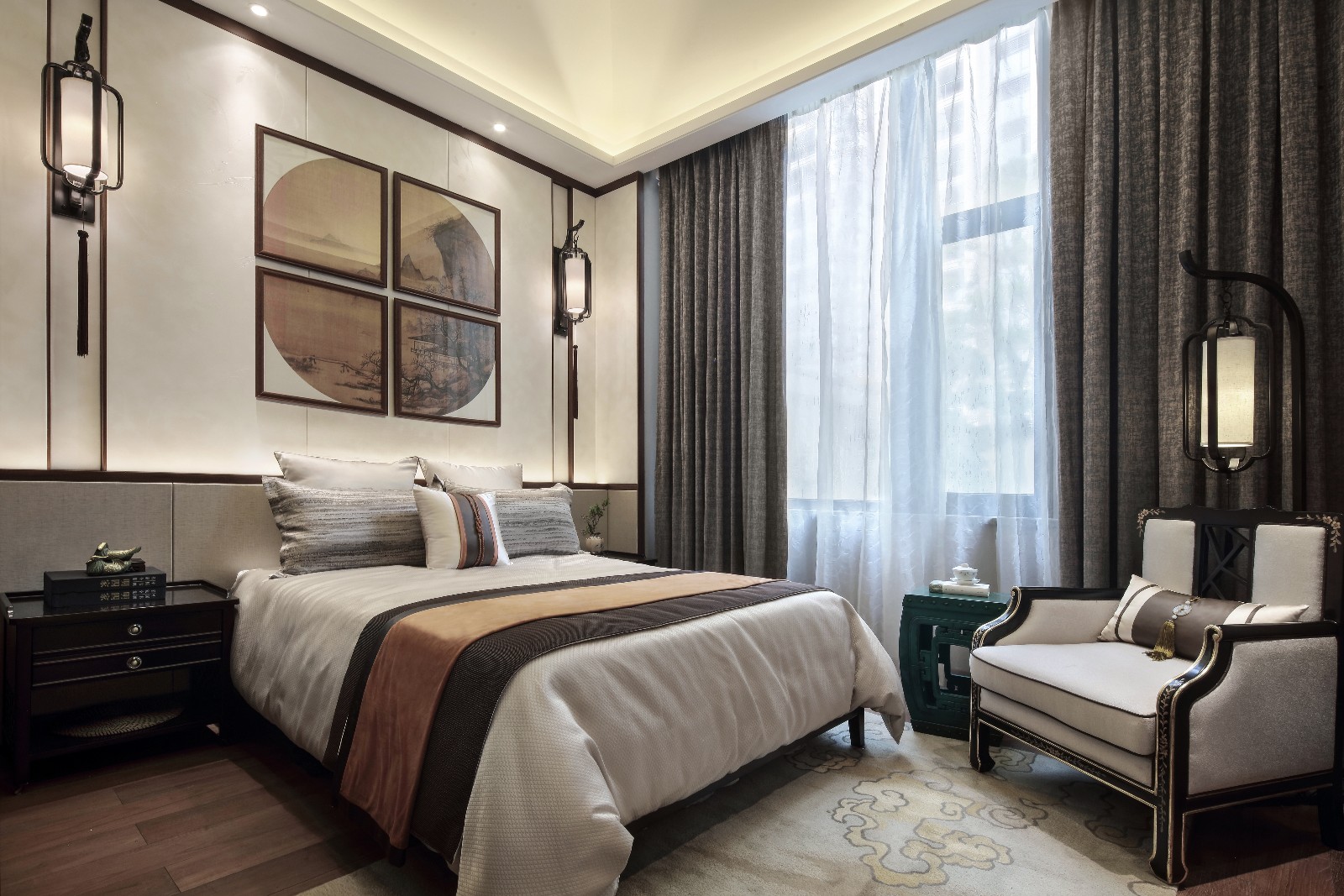 汕头龙光御海天禧大独栋V1别墅样板房  创域设计-70