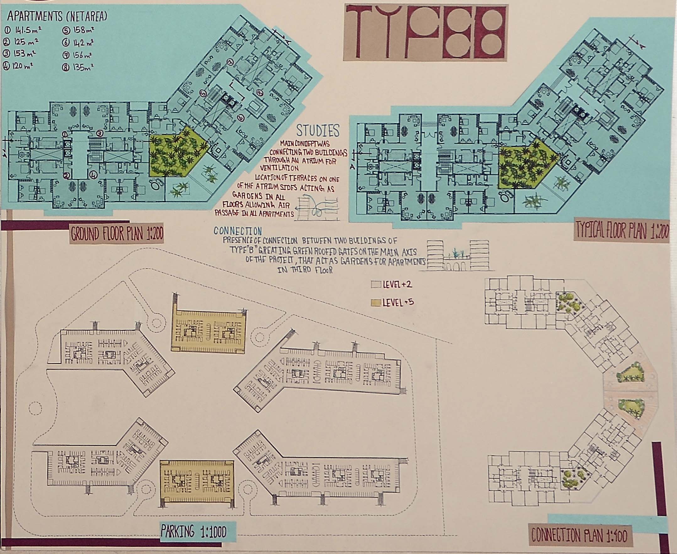 绿洲住宅小区丨3rd Year Architecture-5