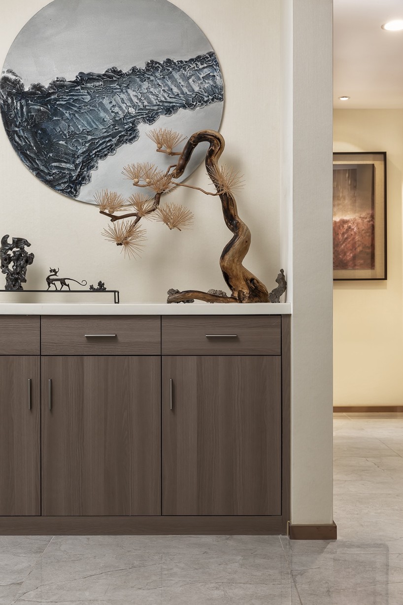 山西太原远大凤玺湾样板间——现代中式风格-17