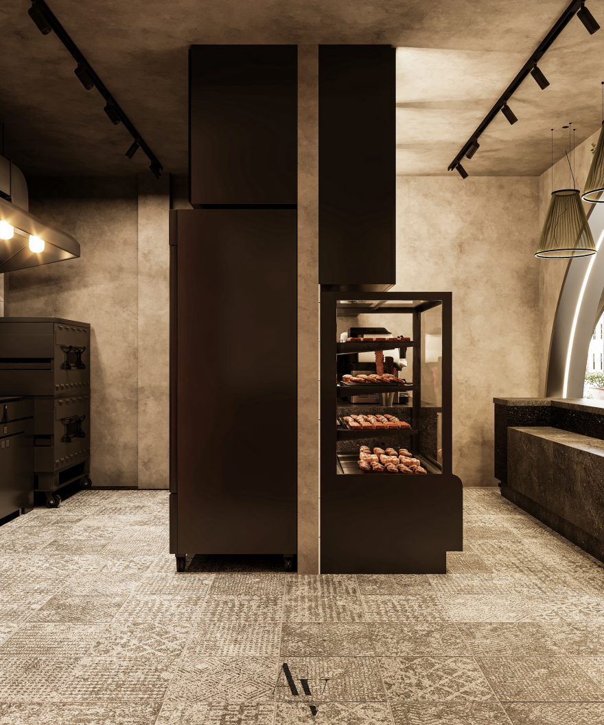 Italian Resurant design(意大利餐厅设计)丨埃及开罗丨archivision staudio(Dina Farouk参与)-26