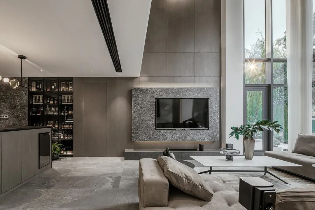 苏州 400㎡暖灰大宅丨中国苏州丨杰 ME 空间设计-18