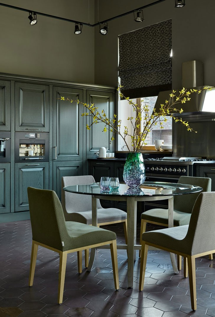 莫斯科现代农庄的室内设计魅力-9