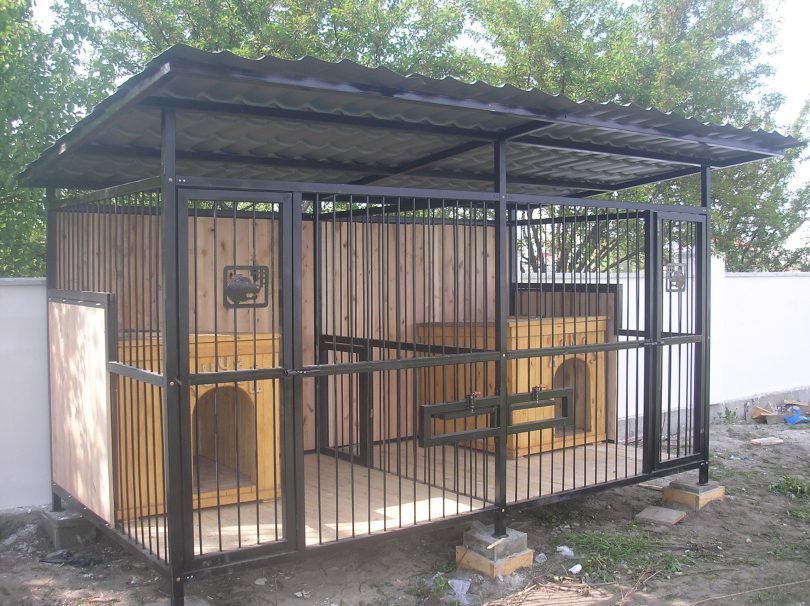 自制狗窝围栏-35