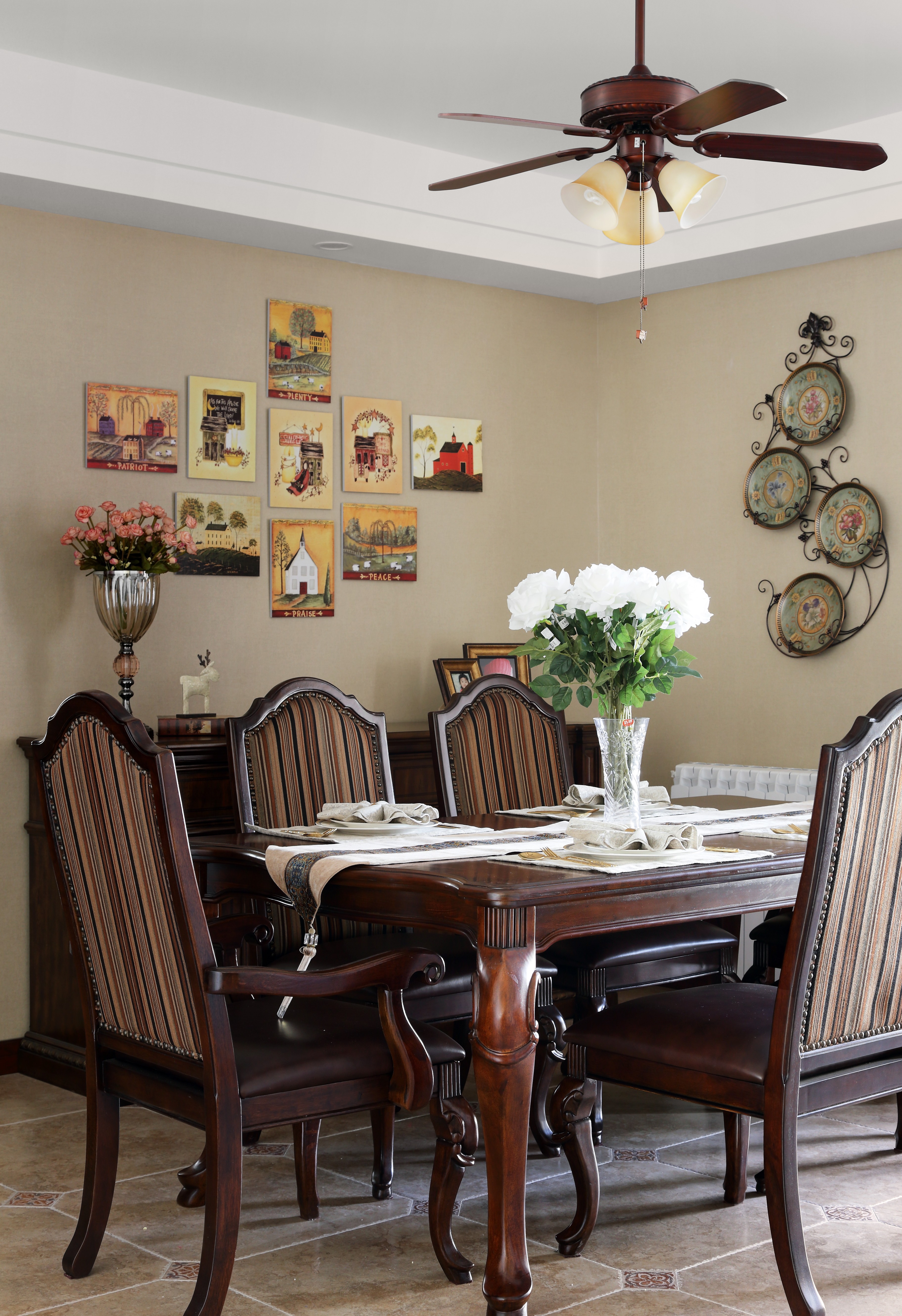 168㎡美式经典老房改造丨木澜-12