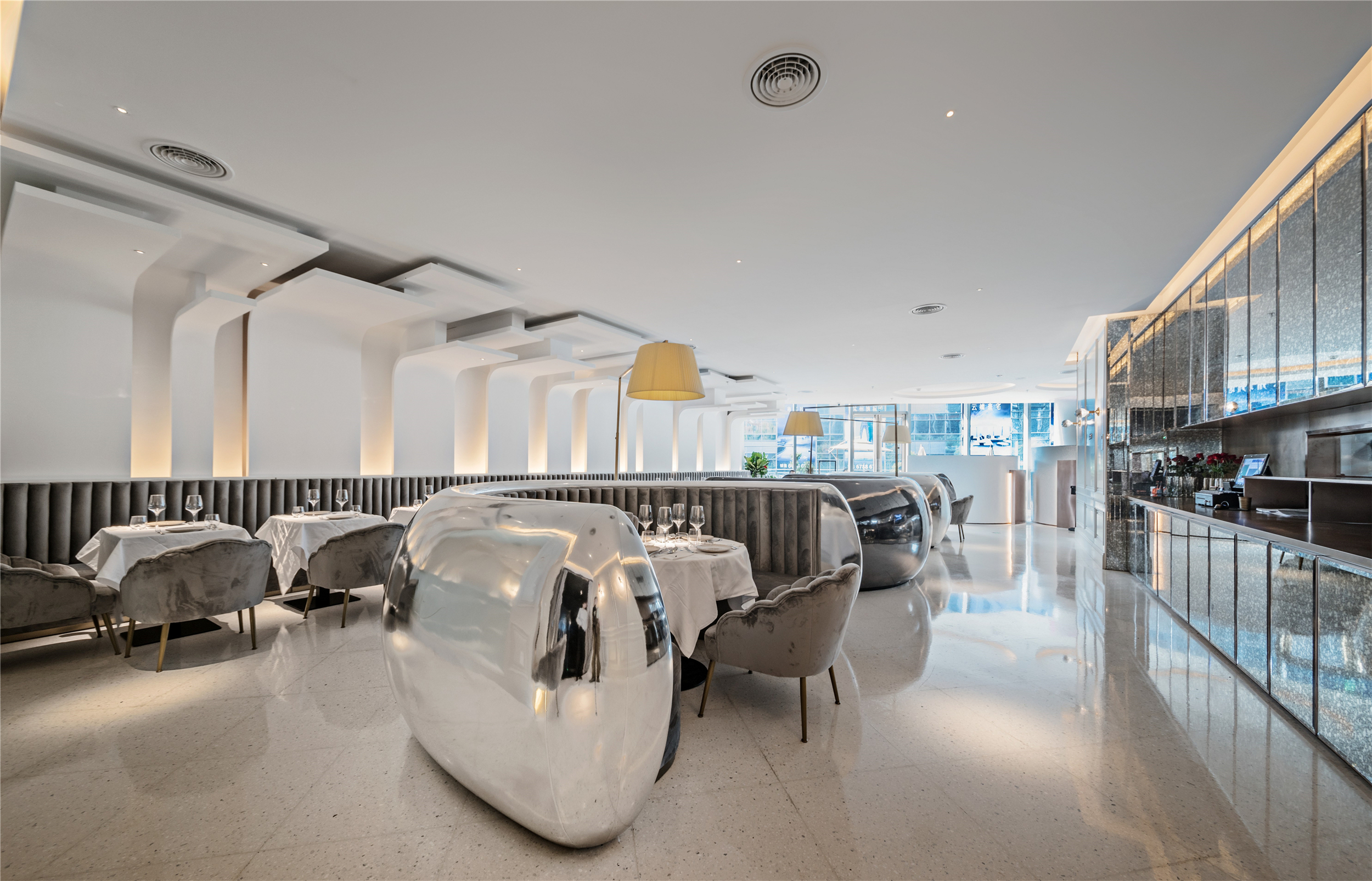 苏州中心南区 L'Arôme 芳芳法餐厅——摩登新形象与美食的完美融合-25