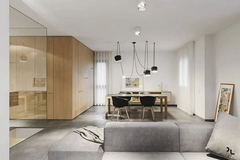 意大利简约大宅的柔和色调空间美学-26