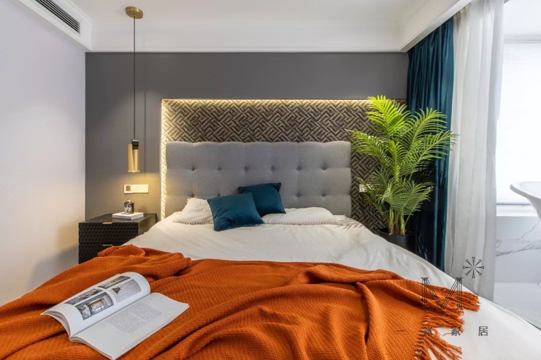 常州檀香湾 120㎡现代美式家居，浪漫与实用的完美结合-33