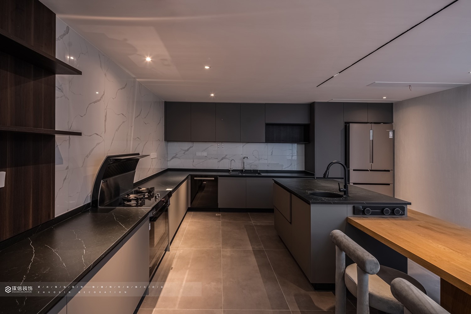 450 平现代轻奢养老房丨琢信装饰-15