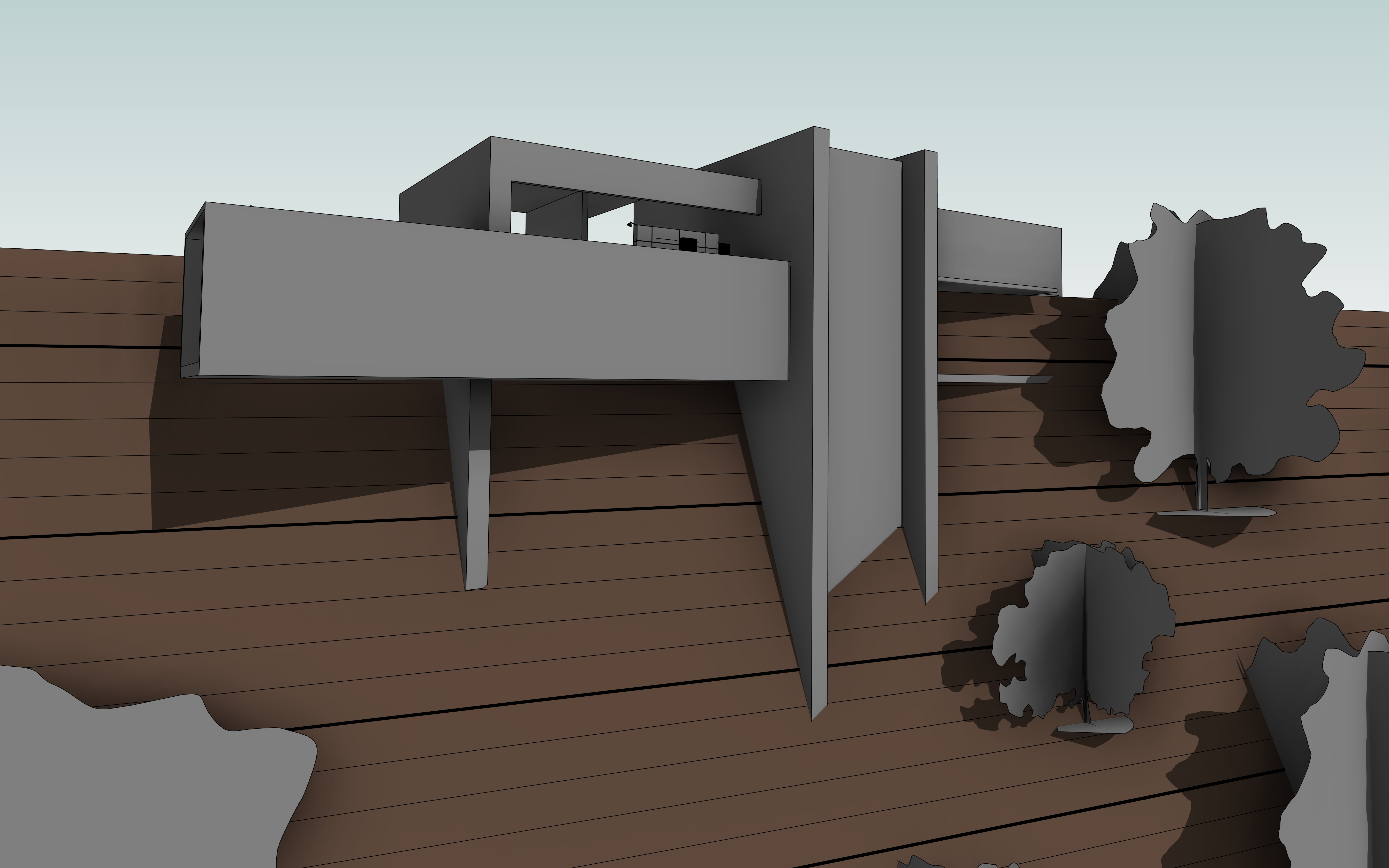 “LA CASA DEL RISCO”住宅设计丨Eddy Laura Flores-7