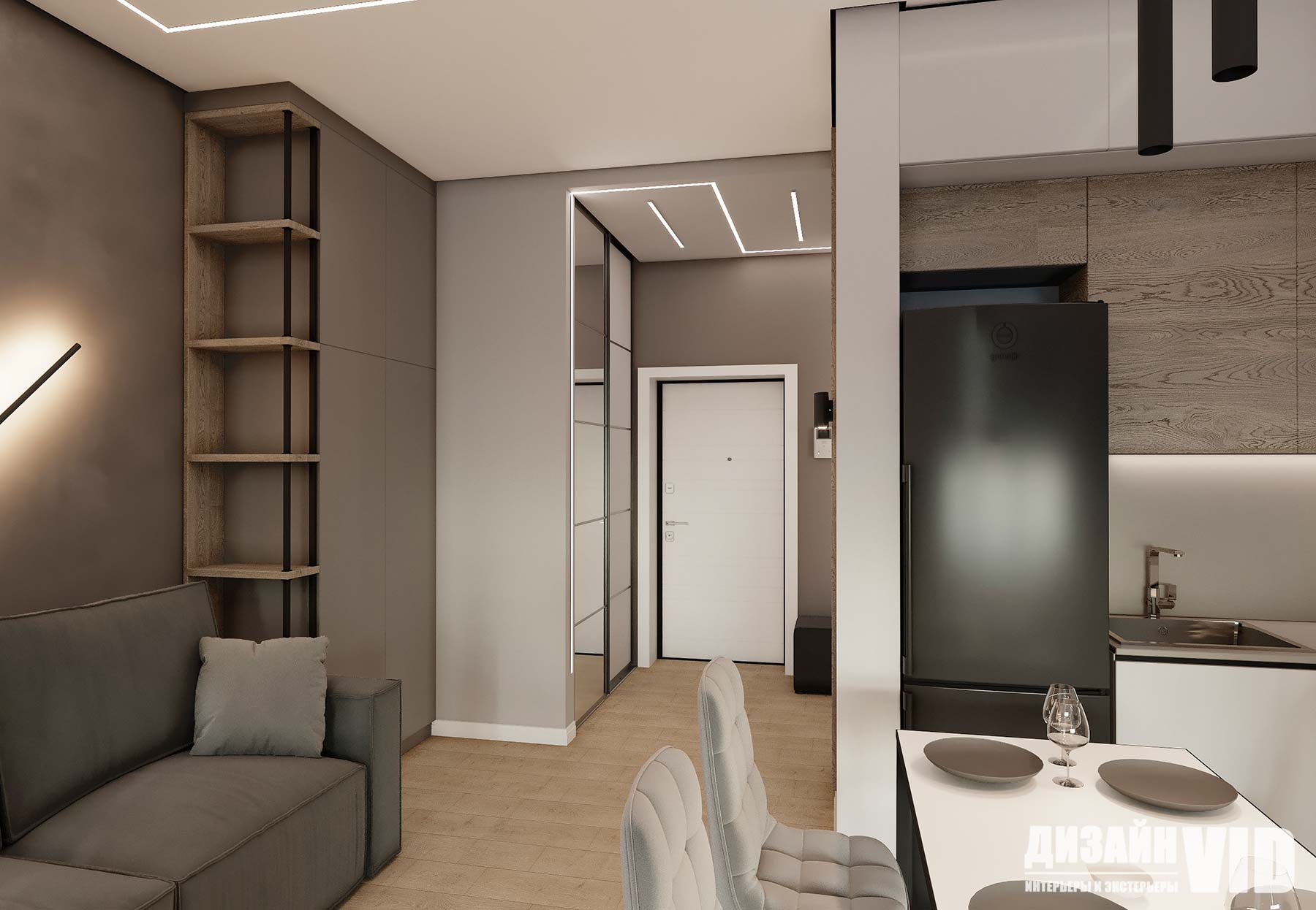 ЖК «Атмосфера»35平公寓设计丨俄罗斯-7