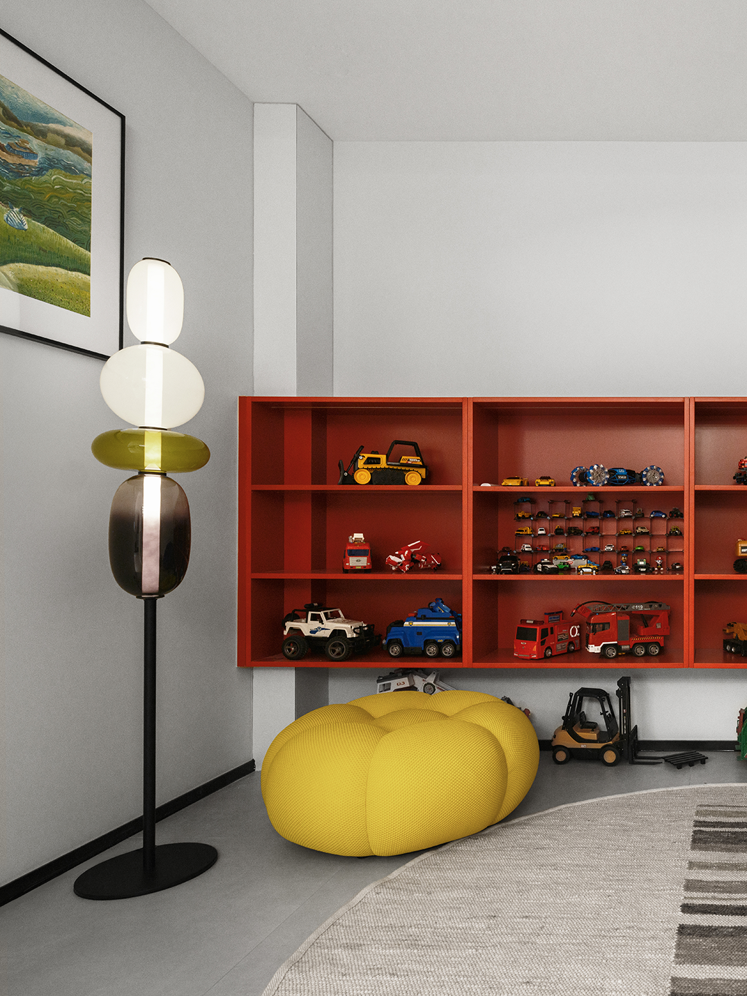 玖辰舍 • 色彩之光 点亮艺术丨中国苏州丨玖辰舍空间设计-68