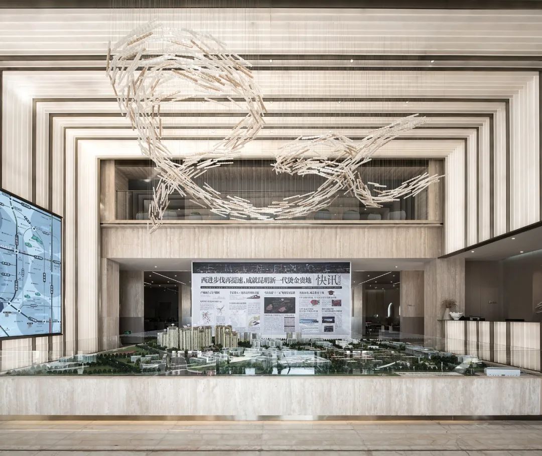 金地昆悦销售中心——东方美学与现代主义的共生-47