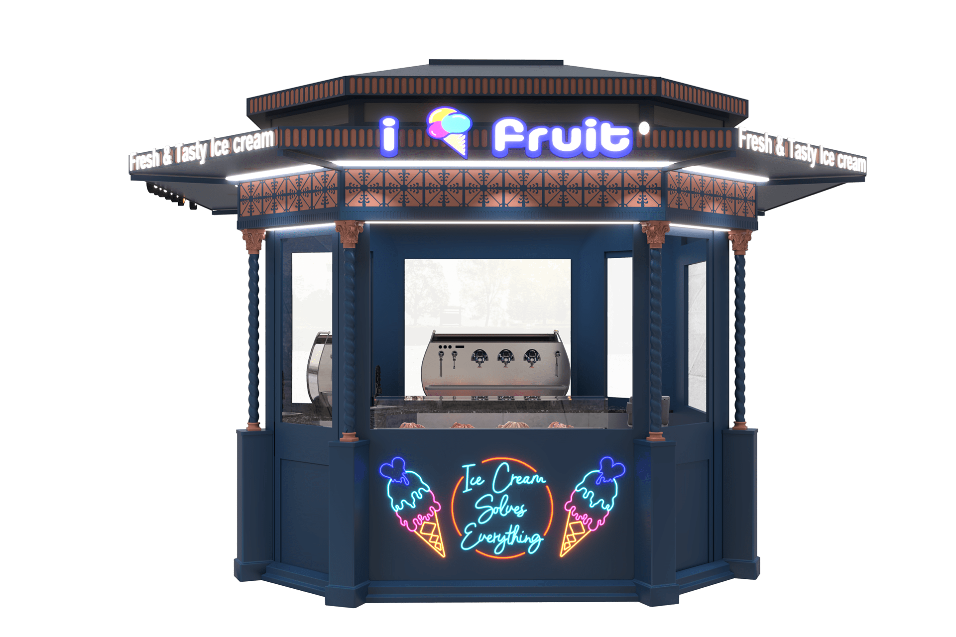 i fruit Kiosk 设计丨埃及-8
