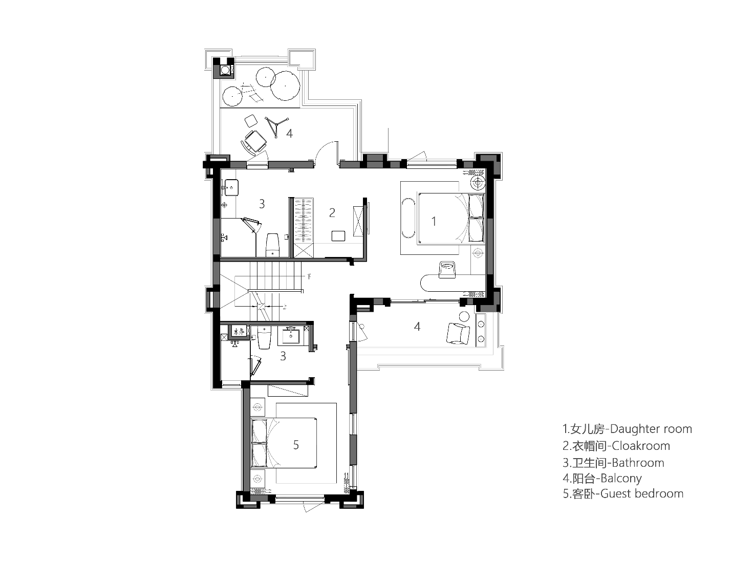 金地自在城二期 135㎡合院样板间丨中国昆明丨元禾大千-61