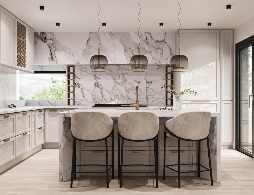 希腊现代经典房屋室内设计-16