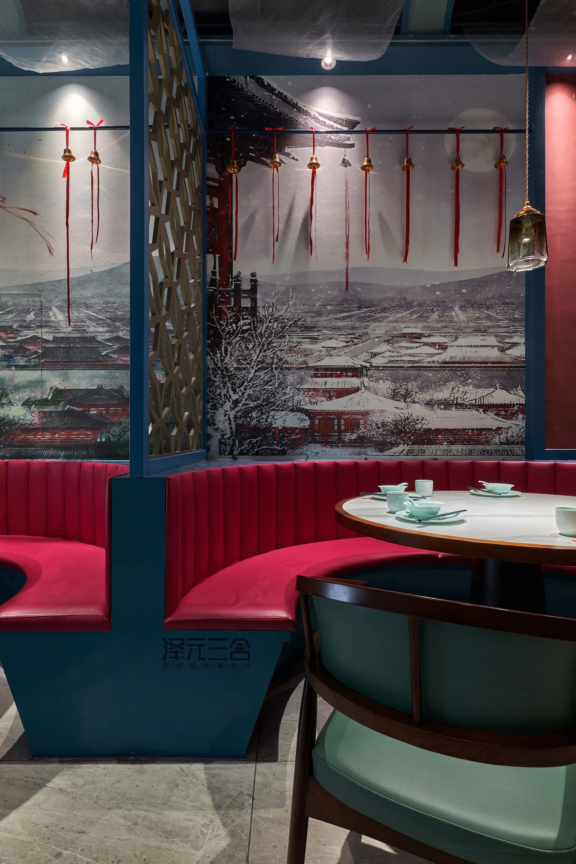小淮潮餐厅丨中国淮安丨泽元三舍空间规划事务所-35