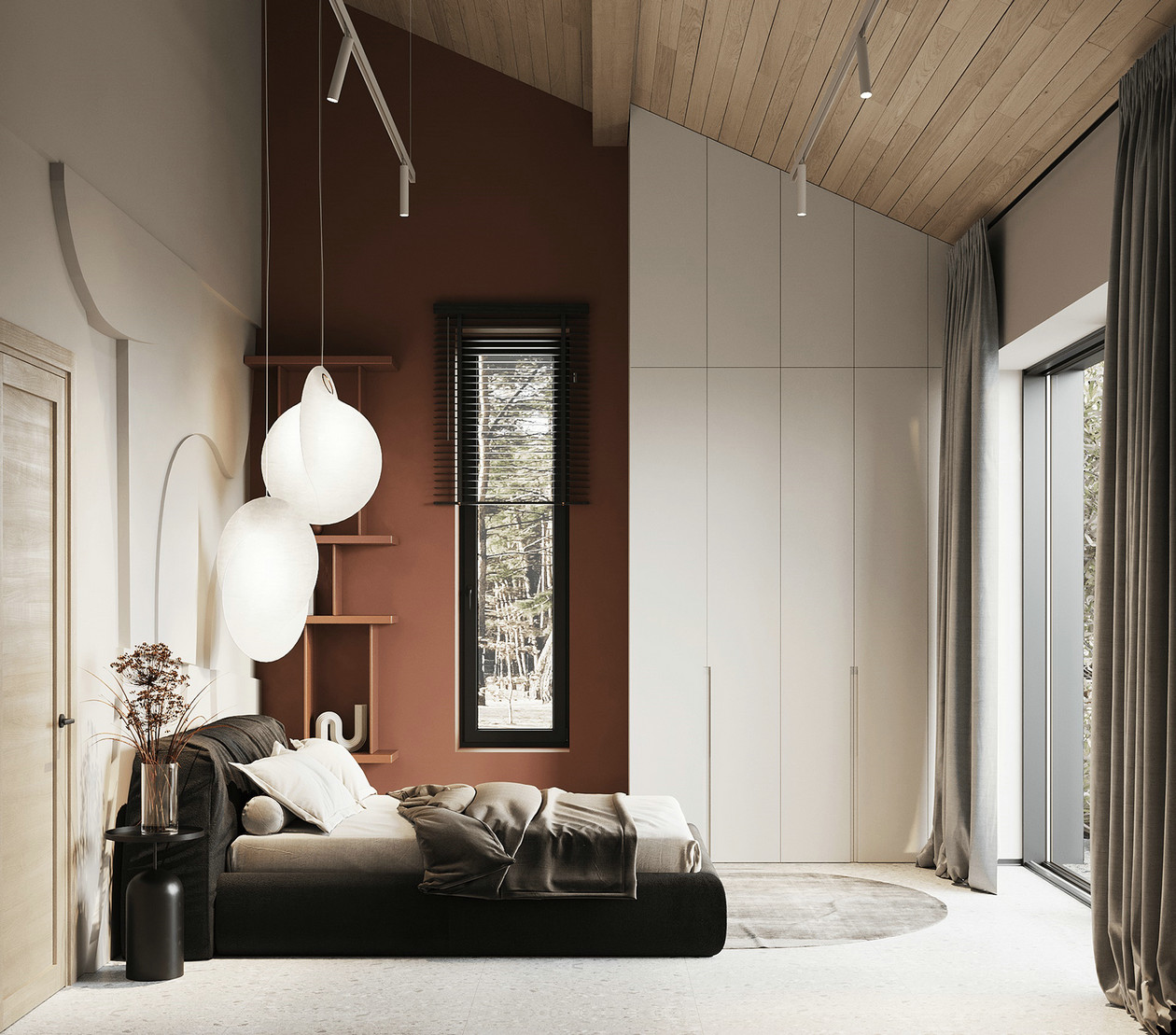 乌克兰170㎡住宅设计 越素雅越有品味！-8