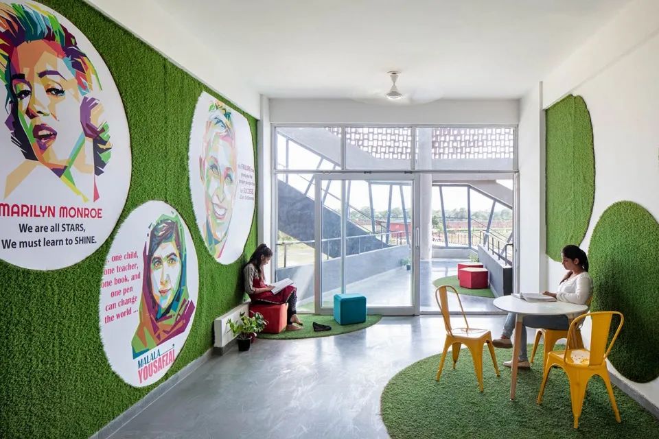 圣安德鲁斯技术与管理学院女生宿舍楼丨印度丨Zero Energy Design Lab-51