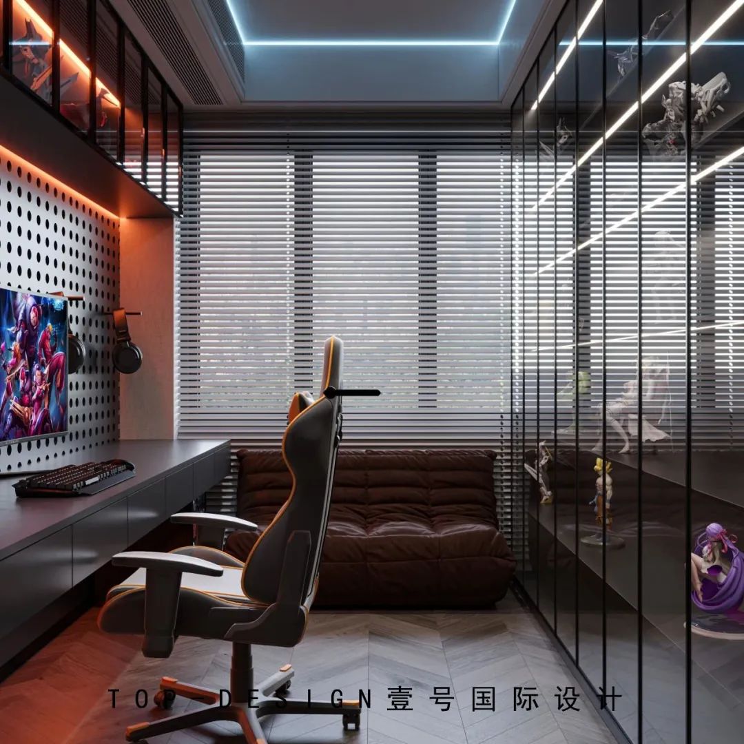 意式轻奢风室内设计丨壹号国际居奥装饰-26