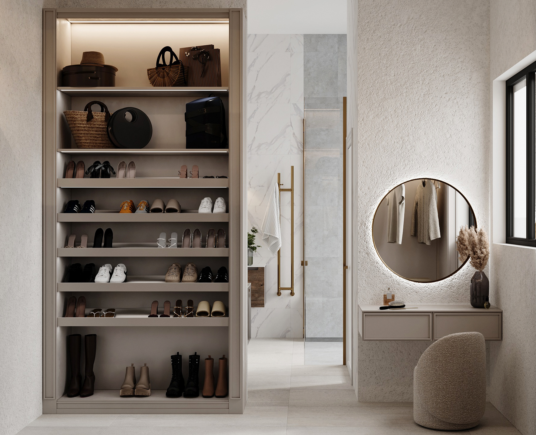 Bathroom & Wardrobe-1