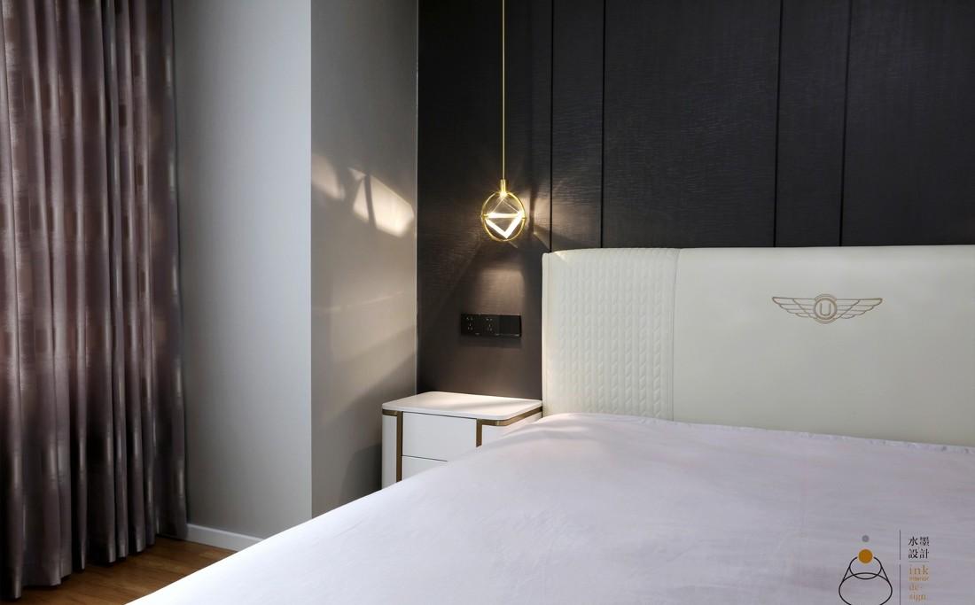 145㎡现代轻奢平层，普鲁士蓝的静谧优雅-11