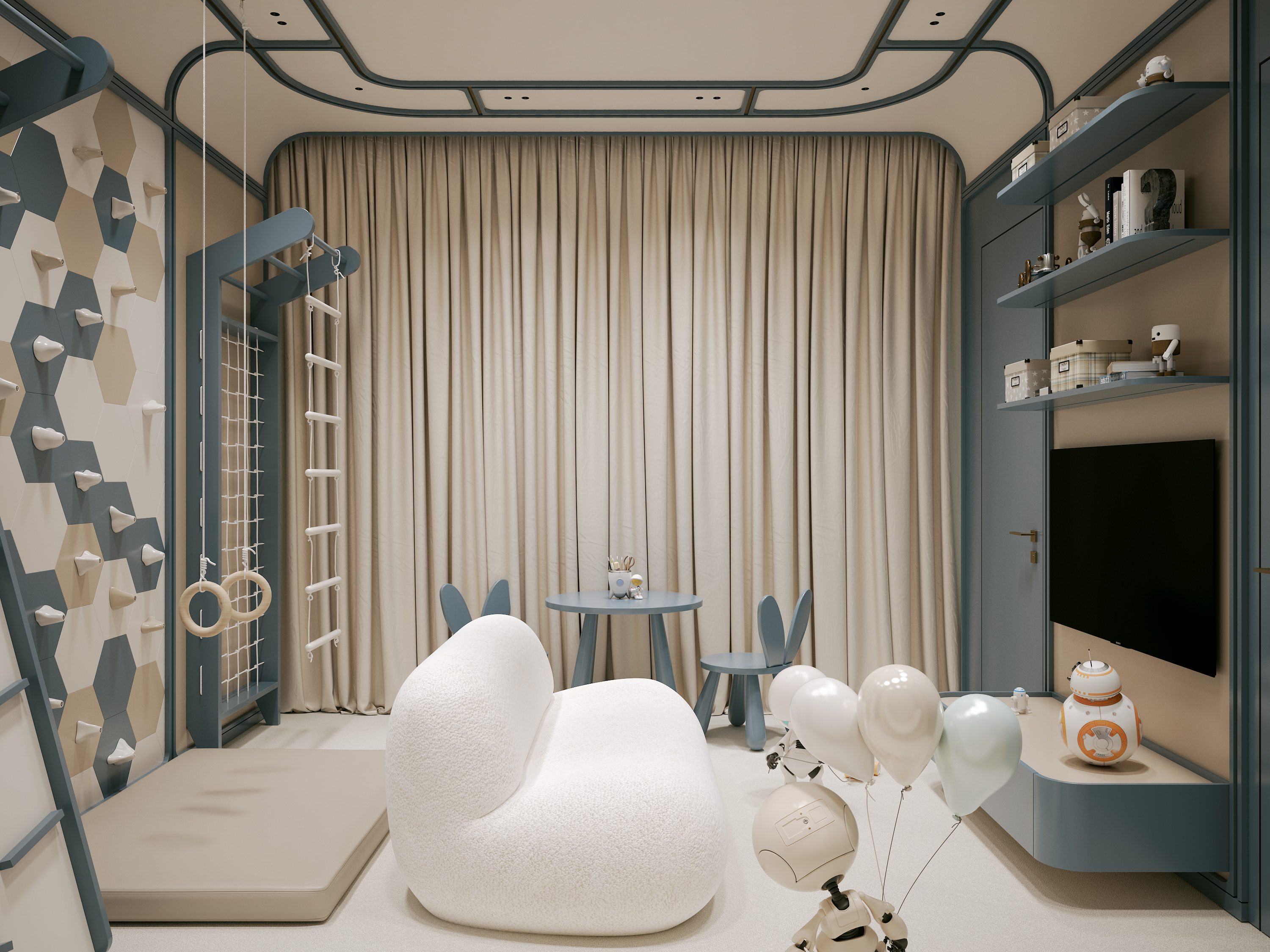 Playroom for a boy.-5