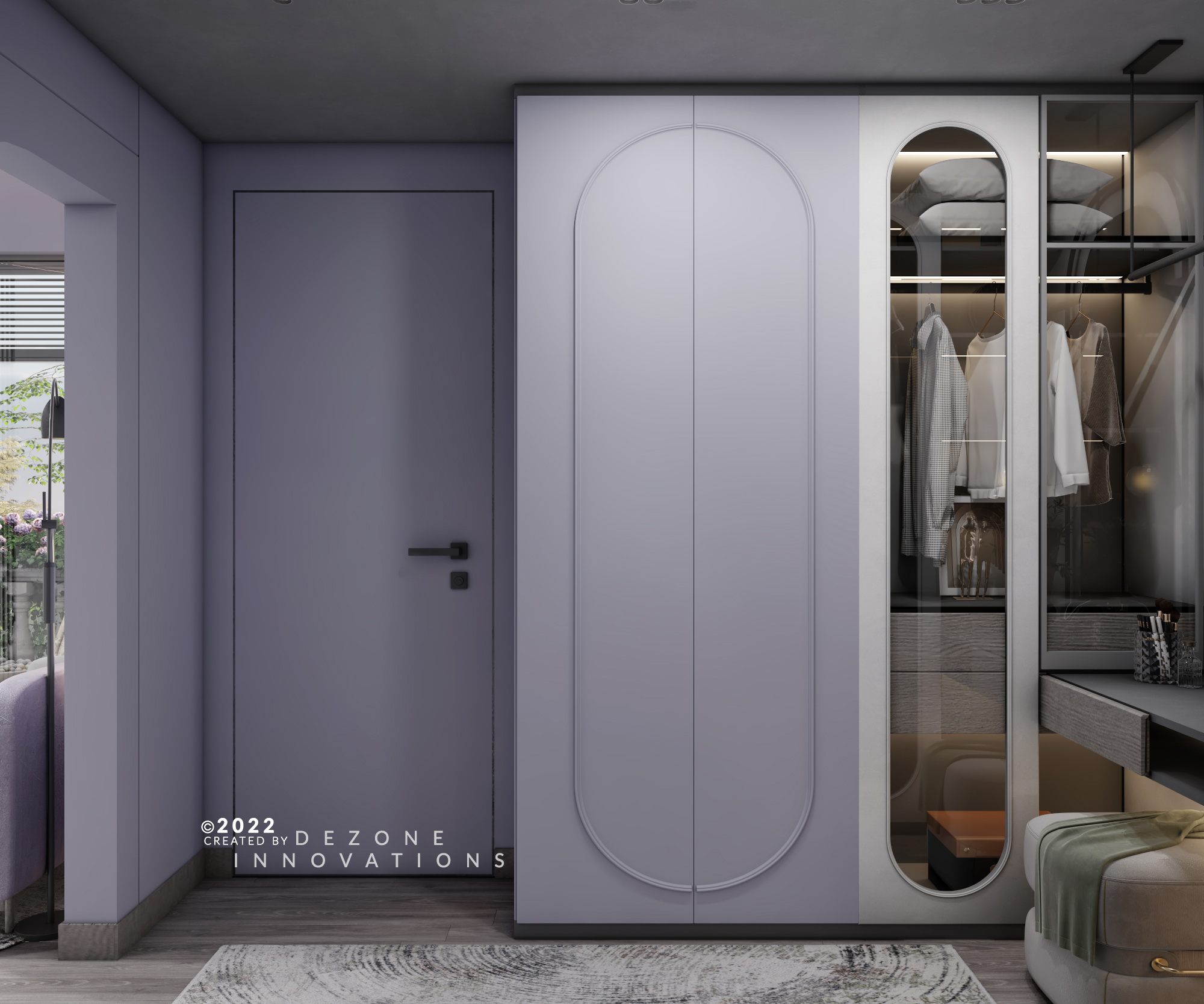 主卧室丨巴勒斯坦丨Dezone Innovations-15