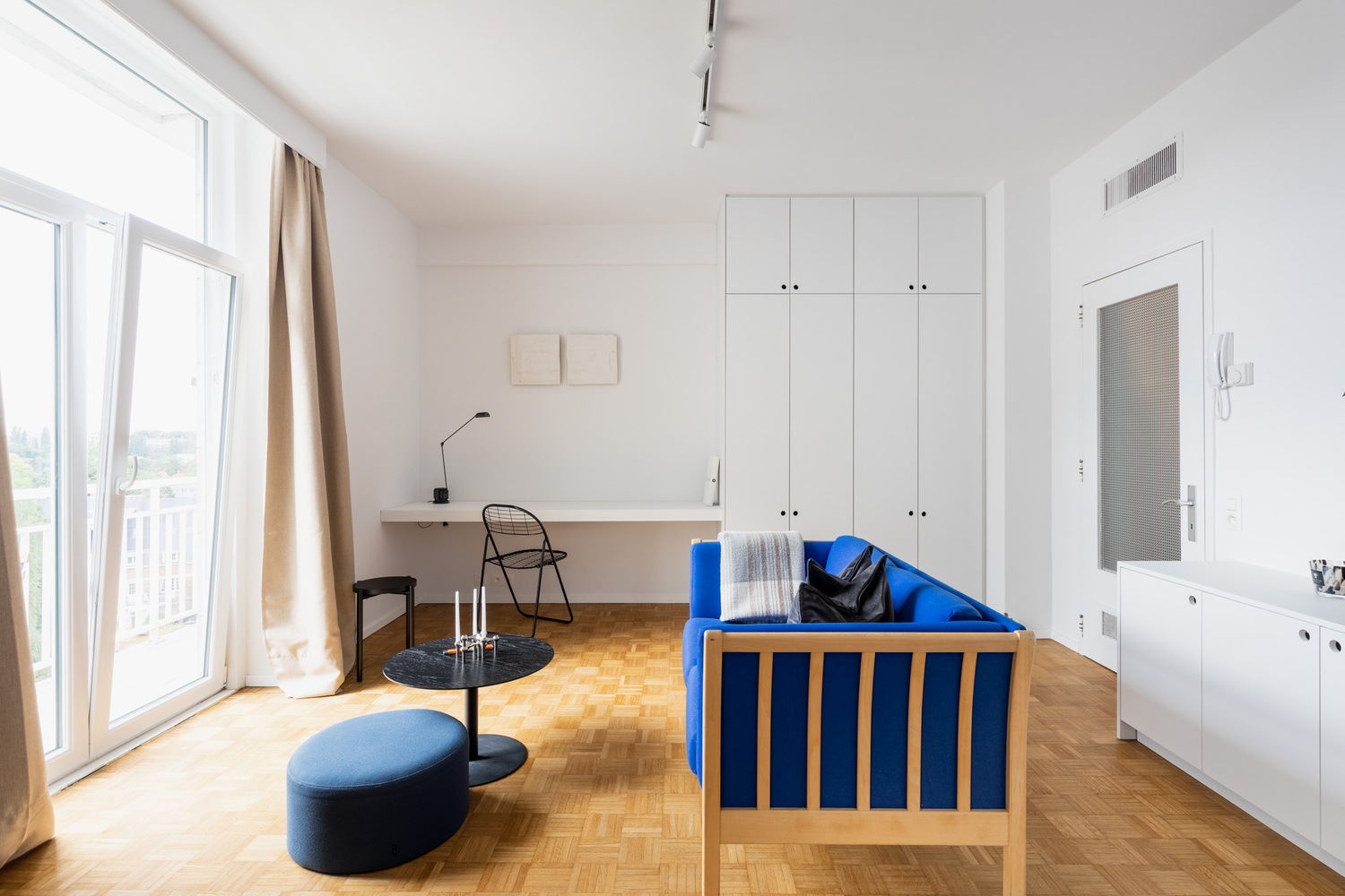 比利时布鲁塞尔现代主义公寓设计丨BÉRÉNICE ET MATHIEU-25