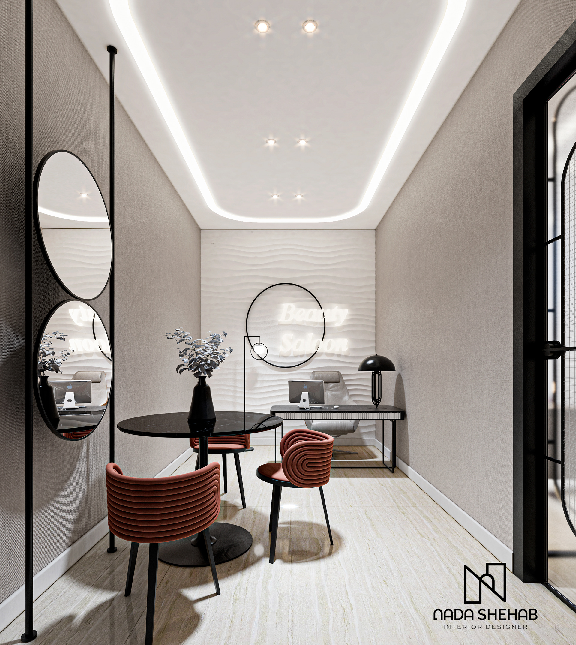 BEAUTY SALOON美容沙龙丨沙特阿拉伯丨DESIGN PASSION OFFICE,NADA SHEHAB-21