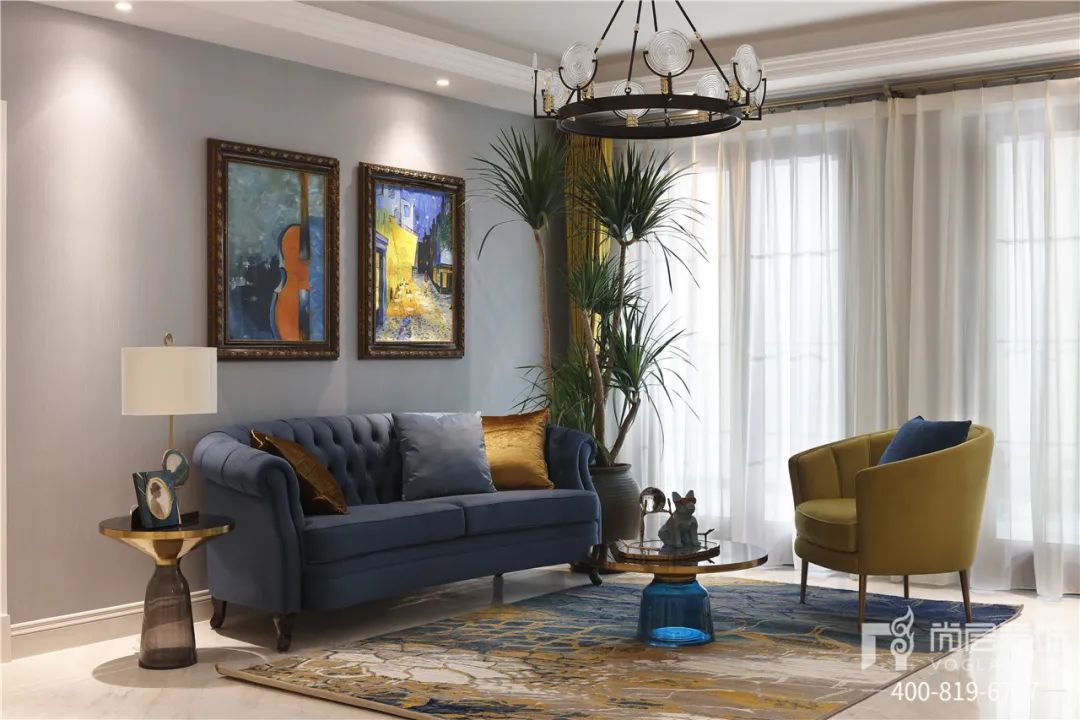 不输「李子柒的后院」！540㎡美式轻奢别墅设计，休闲舒适-77