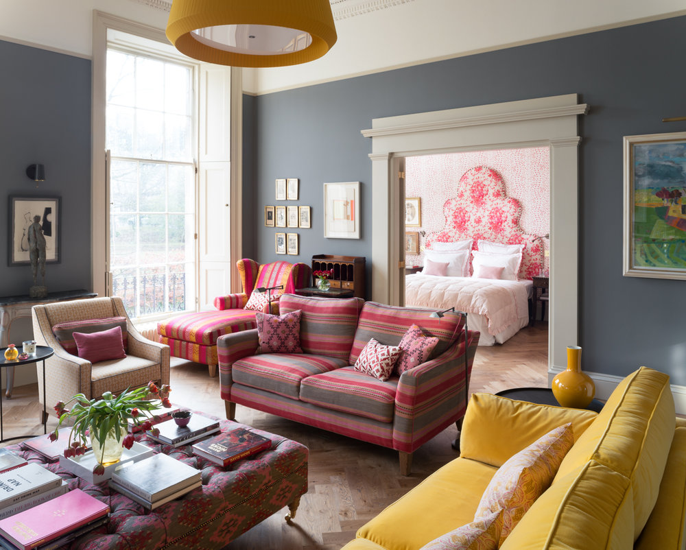 色彩斑斓的苏格兰爱丁堡优雅公寓-4