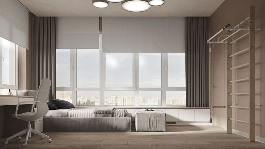 现代简约北欧风家居空间设计丨俄罗斯丨Aspecta Studio-21