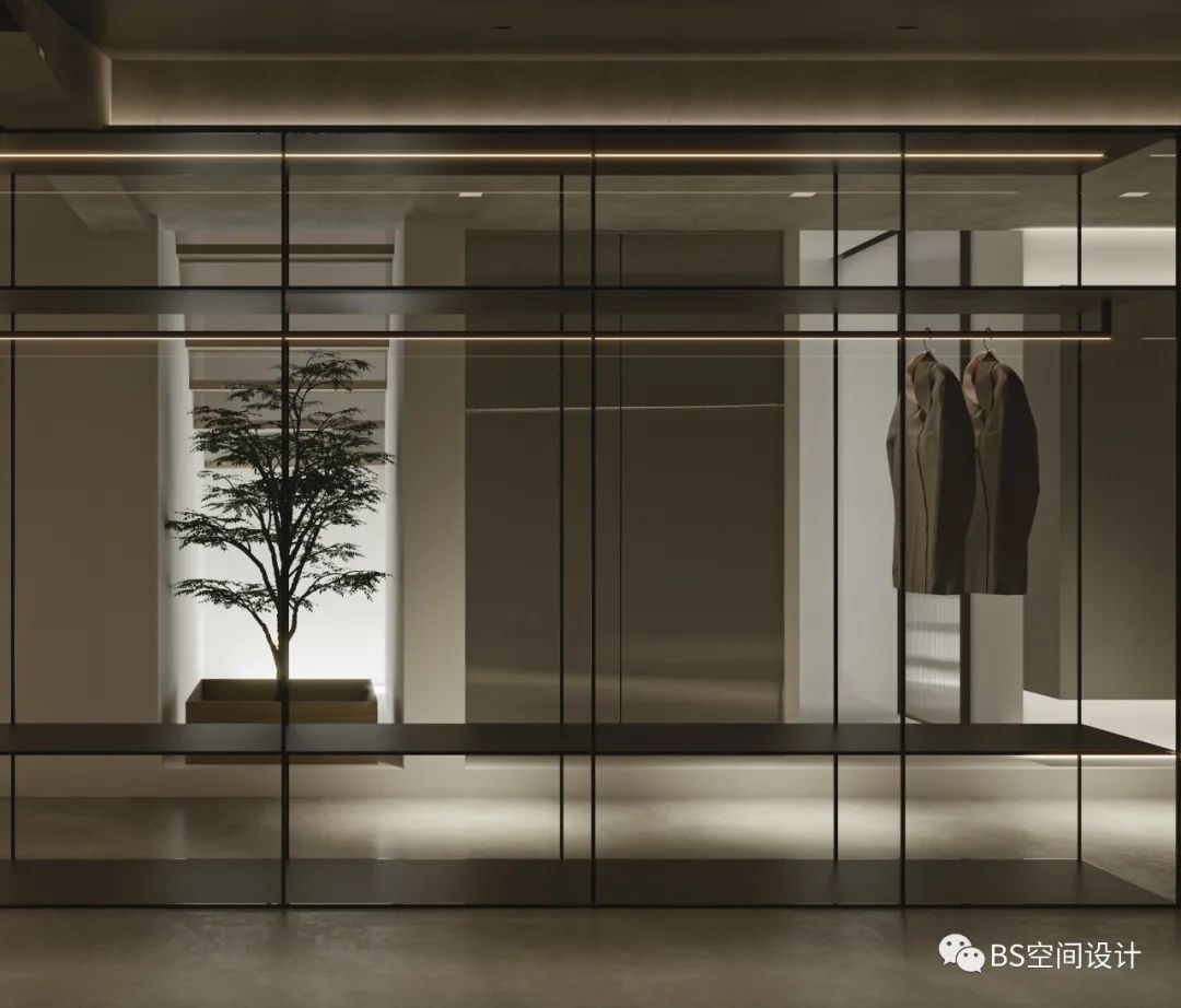 上海樾山半岛别墅 | 黑白灰与木元素的地下空间重构-35