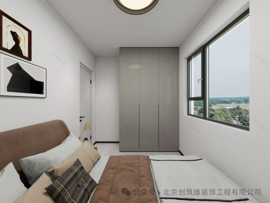 中兴和园二期|120㎡现代简约风装修案例-36