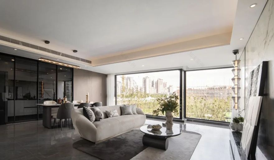 龙湖成都天府晴川样板间丨中国成都丨北京靳朝晖设计有限公司-11