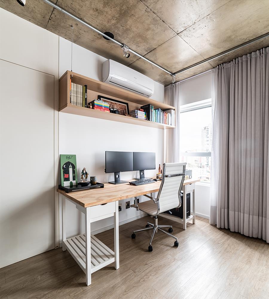 巴西 SP 公寓 | 工业风格与音乐元素的完美结合-10