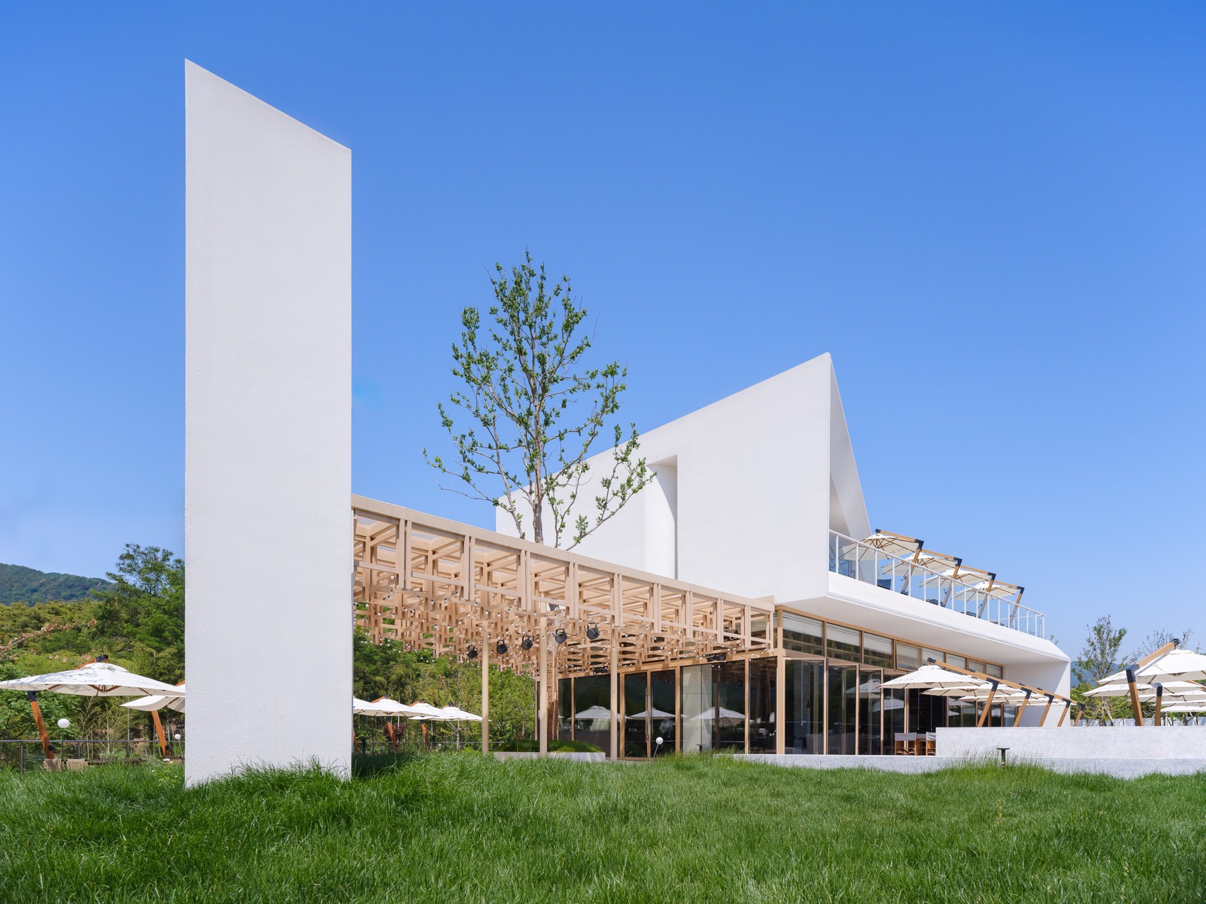 SEEK早到餐厅:折叠的山水印记丨中国湖州丨度地建筑-11