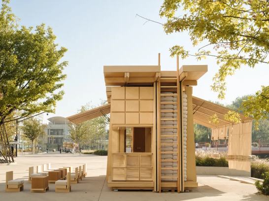 谷仓可移动面包咖啡快闪店丨F.O.G.Architecture-9